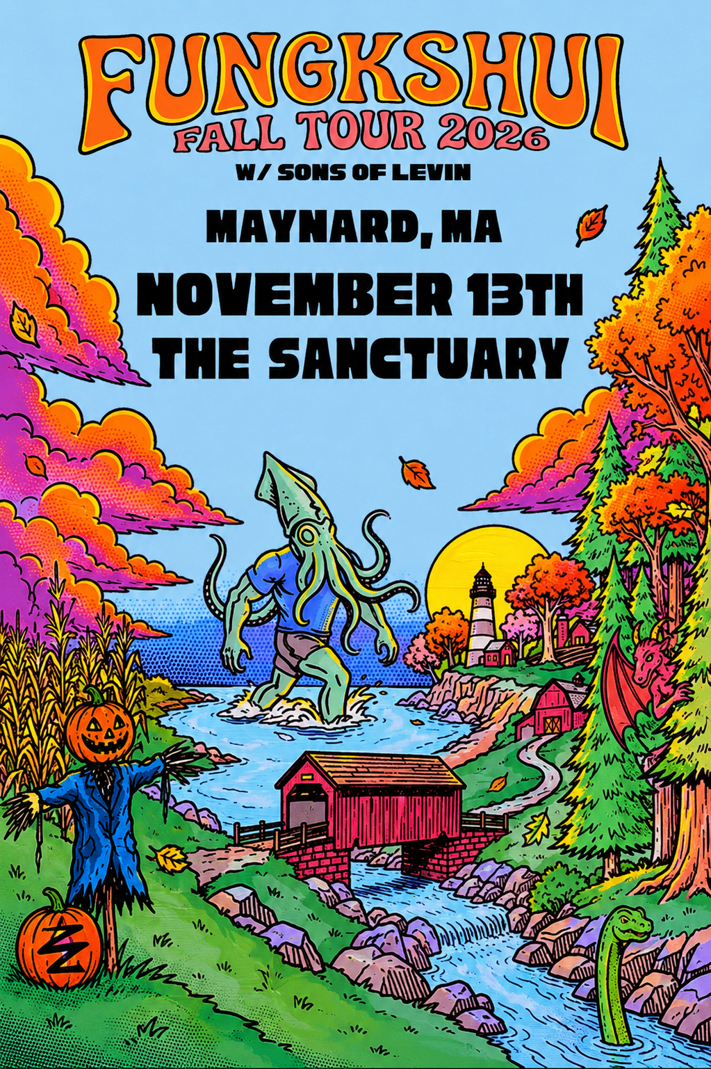 Fungkshui — Sanctuary — 82 Main St, Maynard, MA, November 13, 2026